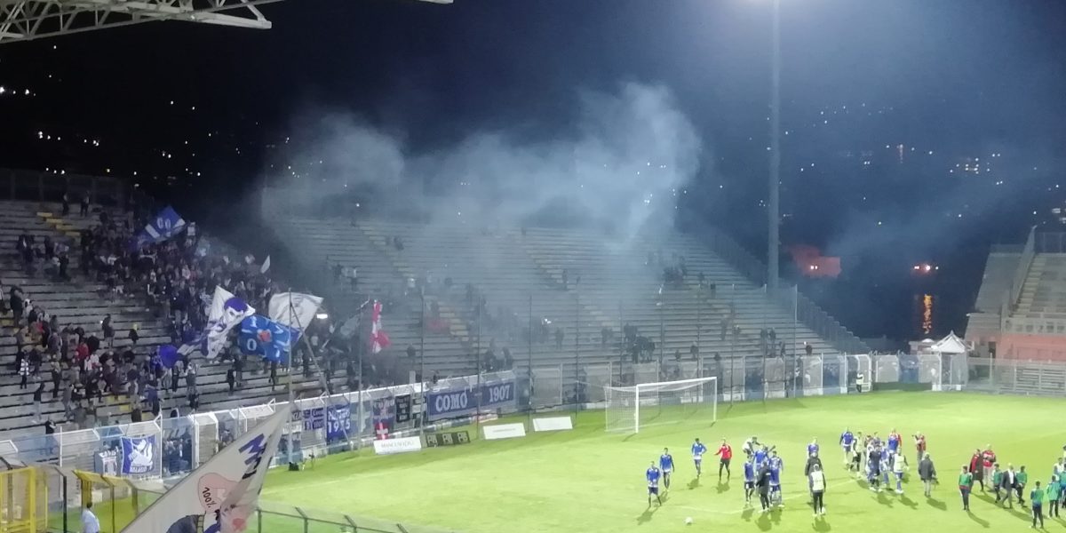 Como, delusione nel derby del Lario. Azzurri raggiunti nel finale