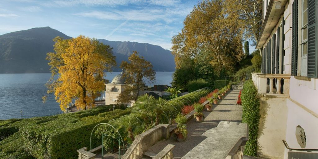 Passeggiata a Villa Carlotta tra il foliage d’autunno