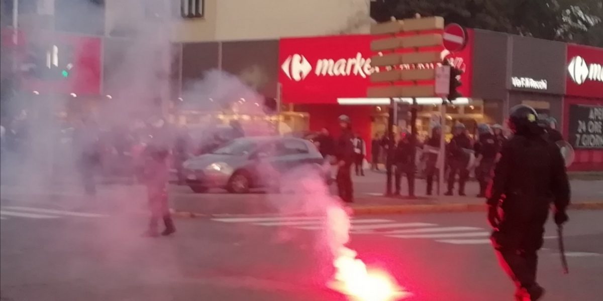 Arrivano i tifosi del Lecco. Tangenziale chiusa, traffico in città paralizzato