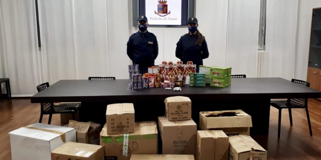 Montano Lucino, sequestrati 2 quintali di fuochi d’artificio