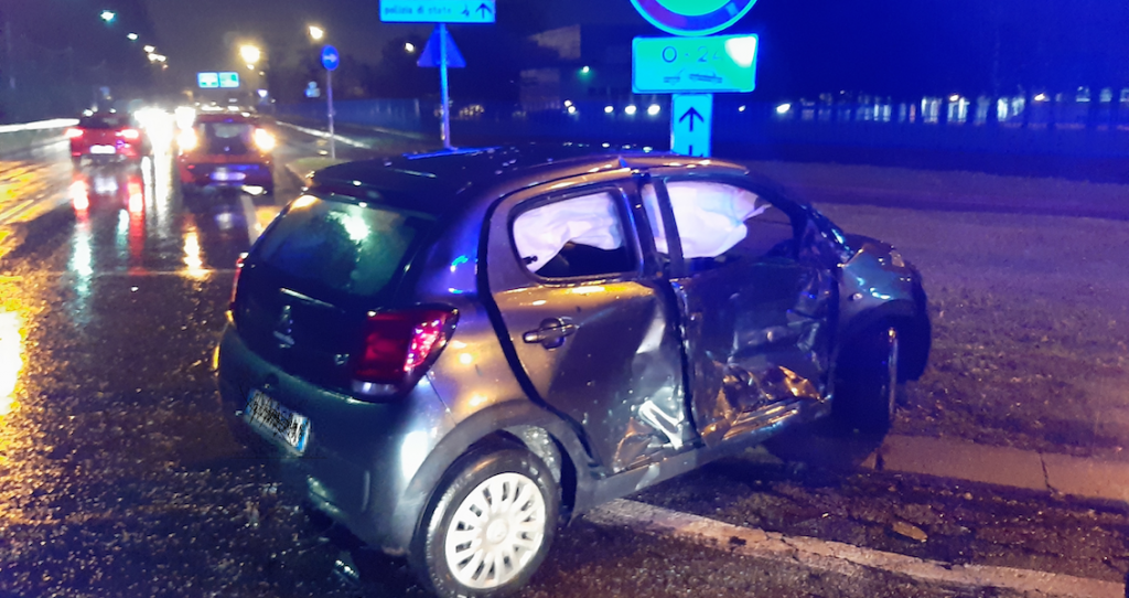 Fugge dopo un incidente, rintracciato e denunciato 30enne canturino