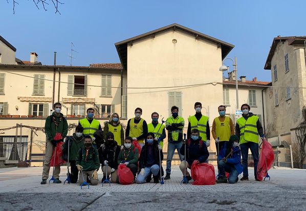 “Per Como Pulita”, intervento in zona Bassone