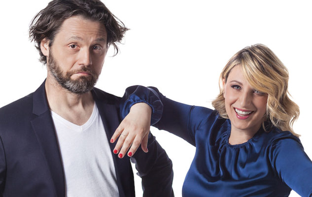 Katia Follesa alla scuola Tballet con Angelo Pisani