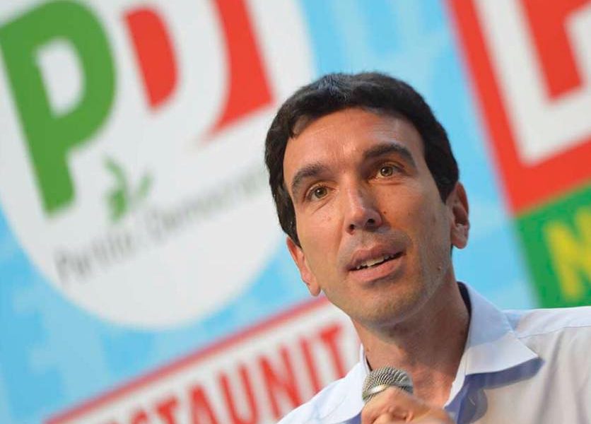 Maurizio Martina sabato a San Fermo