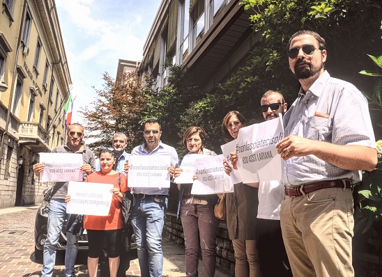 Aggressioni in corsia, la protesta degli infermieri di Como