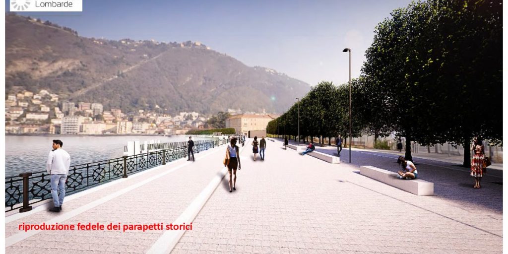 L’assessore regionale: «Restituiremo presto il lungolago alla città»