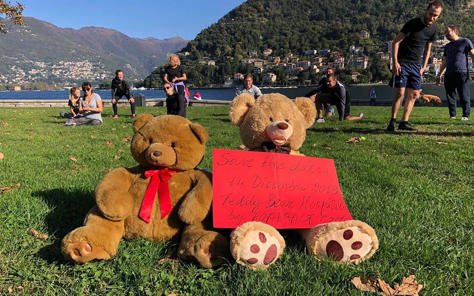 Orsetti-pazienti contro la paura dell’ospedale. Sabato al Valduce l’iniziativa del Rotaract Como