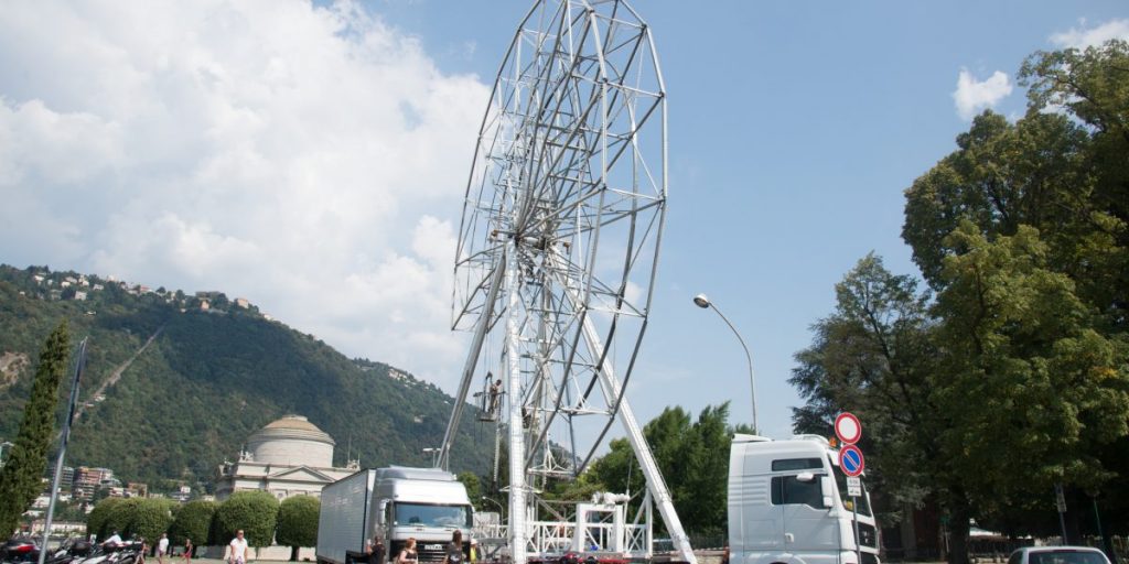 Arriva la ruota panoramica sul lungolago
