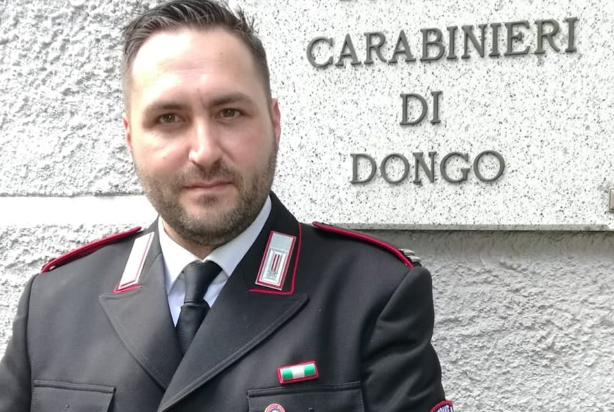 Carabinieri, nuovo comandante a Dongo in Altolago