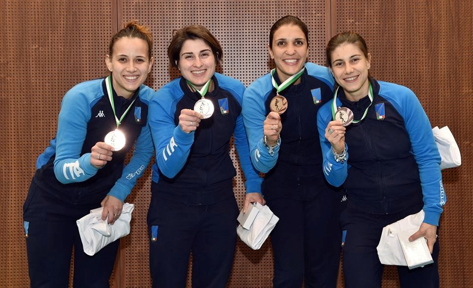 Arianna Errigo, chiamata azzurra con  la sciabola: primo podio in Coppa del Mondo