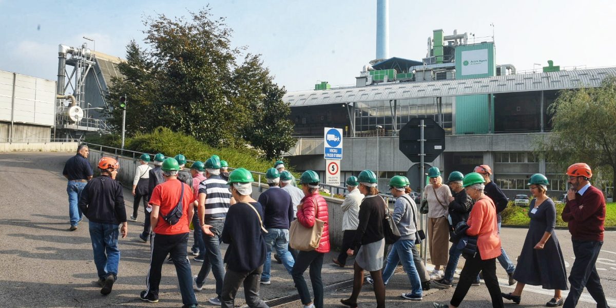 L’Open Day al termovalorizzatore di Acsm Agam