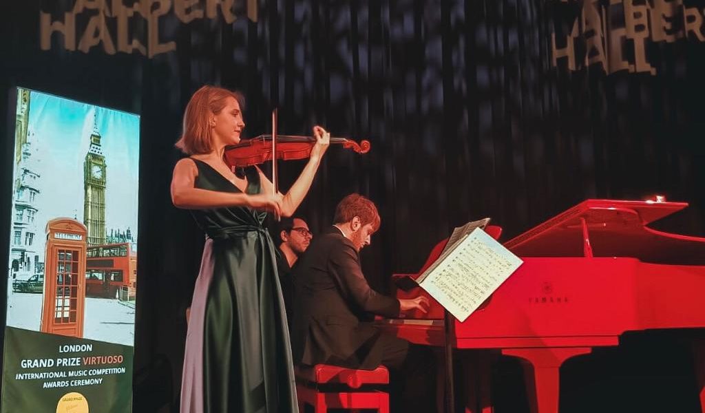 La Royal Albert Hall applaude  il Philos Duo