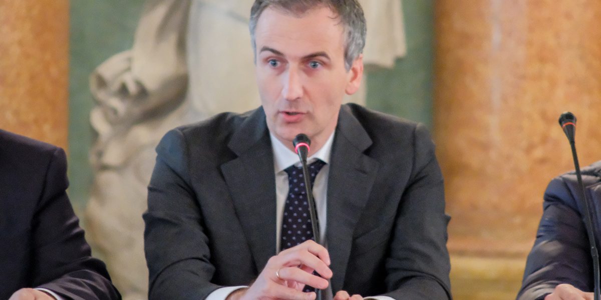 Il presidente del consiglio regionale Alessandro Fermi lunedì sera al “Dariosauro” su Espansione Tv