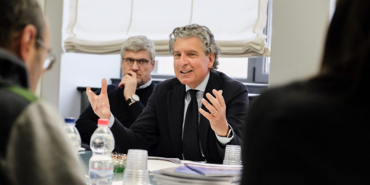 Il neopresidente di Confindustria Aram Manoukian:  «Usciamo dal provincialismo»