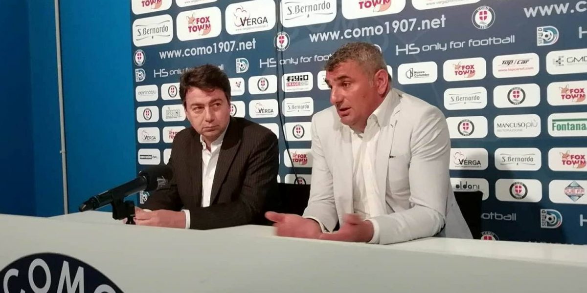 Calcio Como, vertice tra Nicastro e Felleca