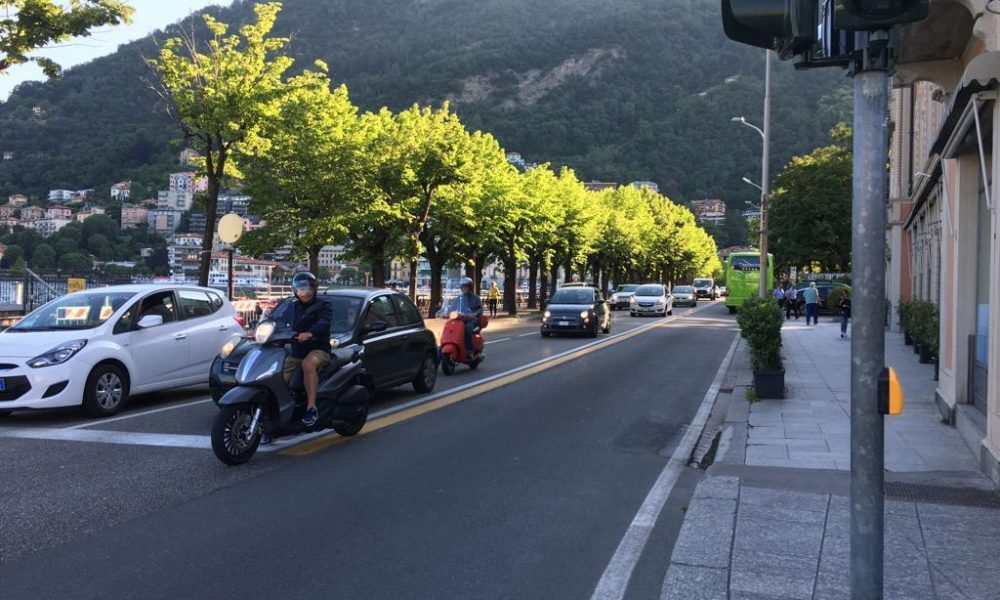 Riaperto il lungolago di Como: la situazione è tornata alla normalità