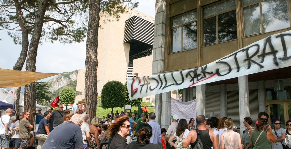Campione d’Italia si ferma. Domani dalle 10 la manifestazione di protesta contro la chiusura del Casinò