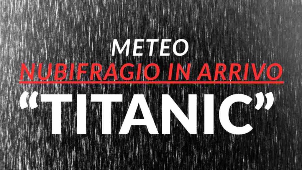 Nubifragio Titanic - CorrierediComo.it