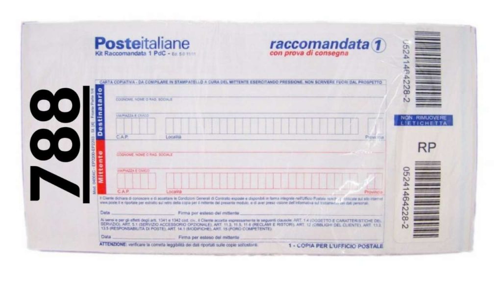 Raccomandata 788 - CorrierediComo.it