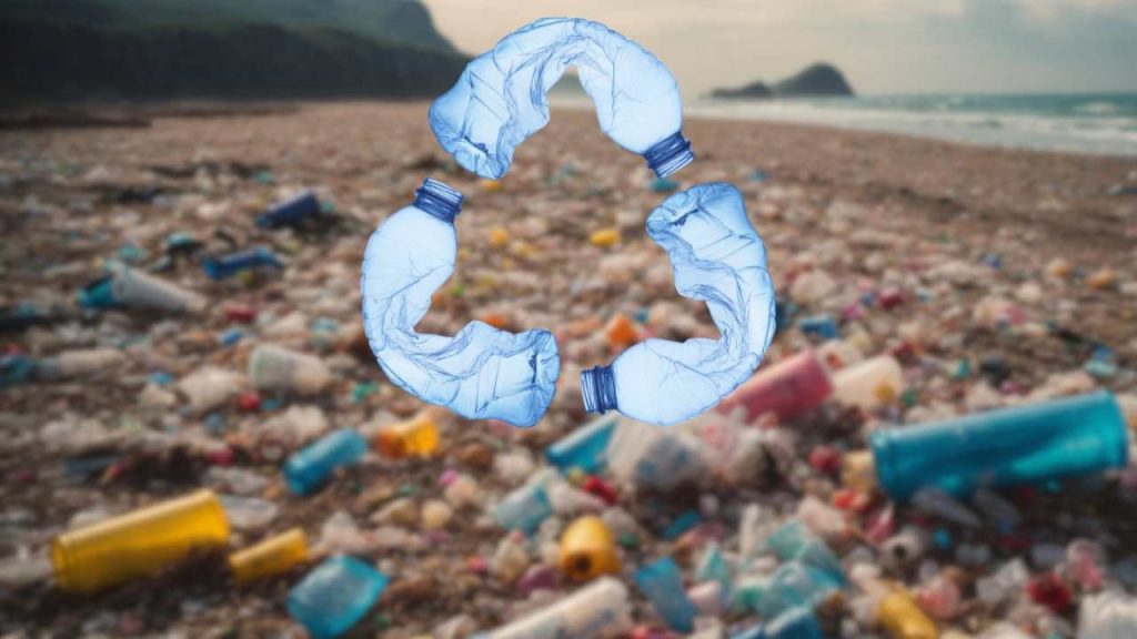 Riciclare la plastica (Canva) Corrieredicomo.it
