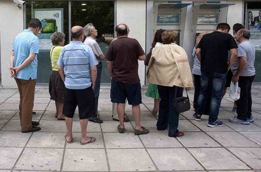 Coda al bancomat
